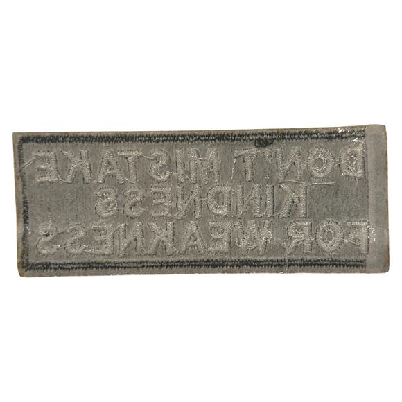 Kindness for Weakness Iron On Patch - Picture 3 of 3